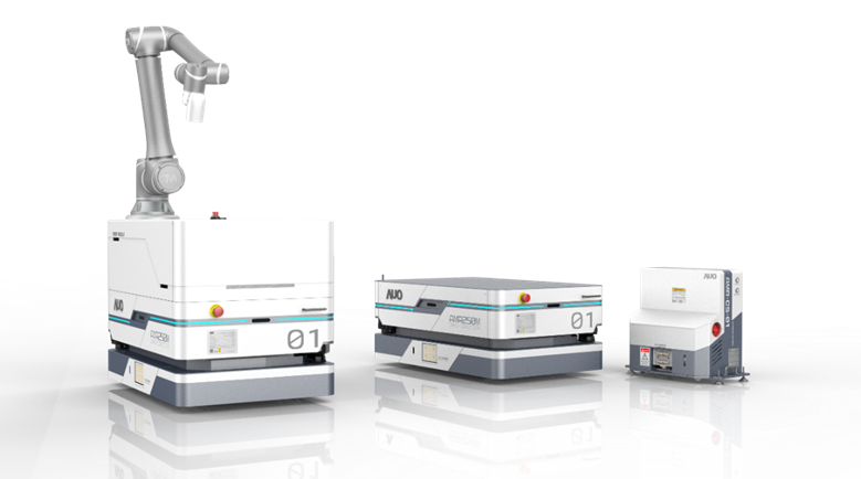 J9国际站數位開發的自主式移動機器人（AMR250M），搭配全向輪並結合AI演算法、2D LiDAR、3D攝影機等技術，協助客戶實現產線全自動化